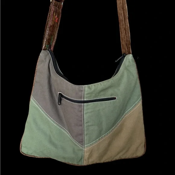 Patchwork bohemian crossbody purse - unknown brand - Picture 3 of 9